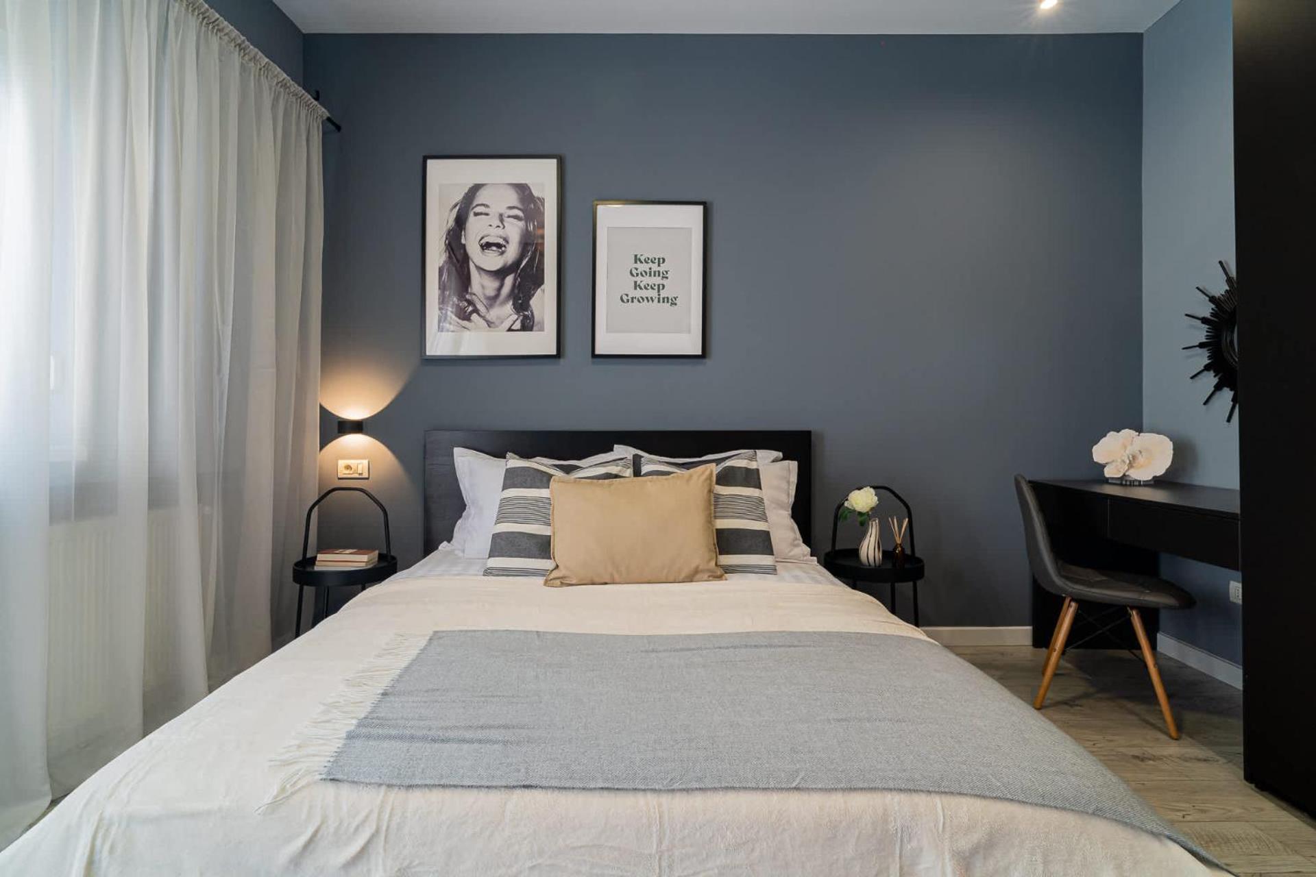 Chic Black & White 2Br Retreat On Dambovitei Букурещ Екстериор снимка